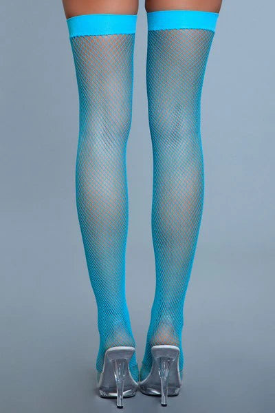 1931 Nylon Fishnet Thigh Highs