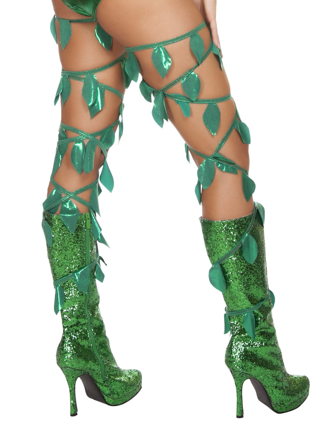 4642 - Green Leaf Thigh Wraps