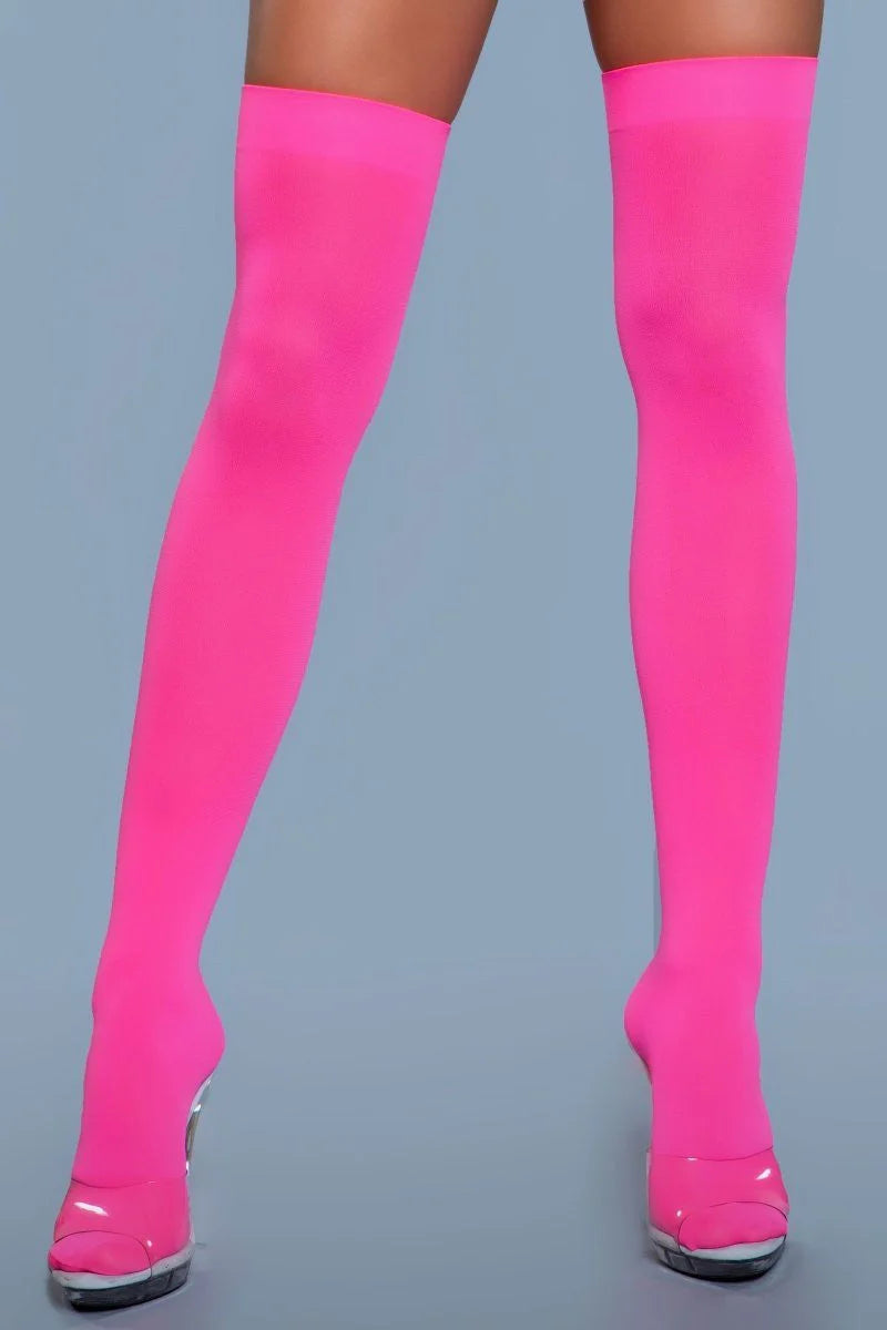 1932 Opaque Nylon Thigh Highs