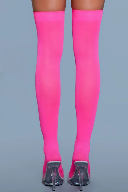 1932 Opaque Nylon Thigh Highs