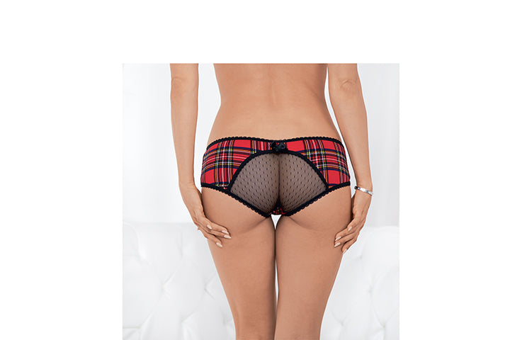 59093X - QUEEN PLAID PANTY