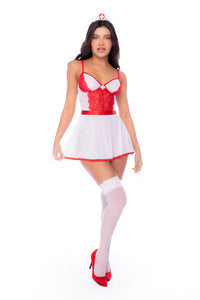 Nurse Three Piece Babydoll Set