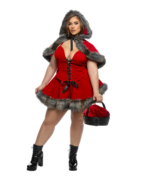 3pc Enchanted Forest Red