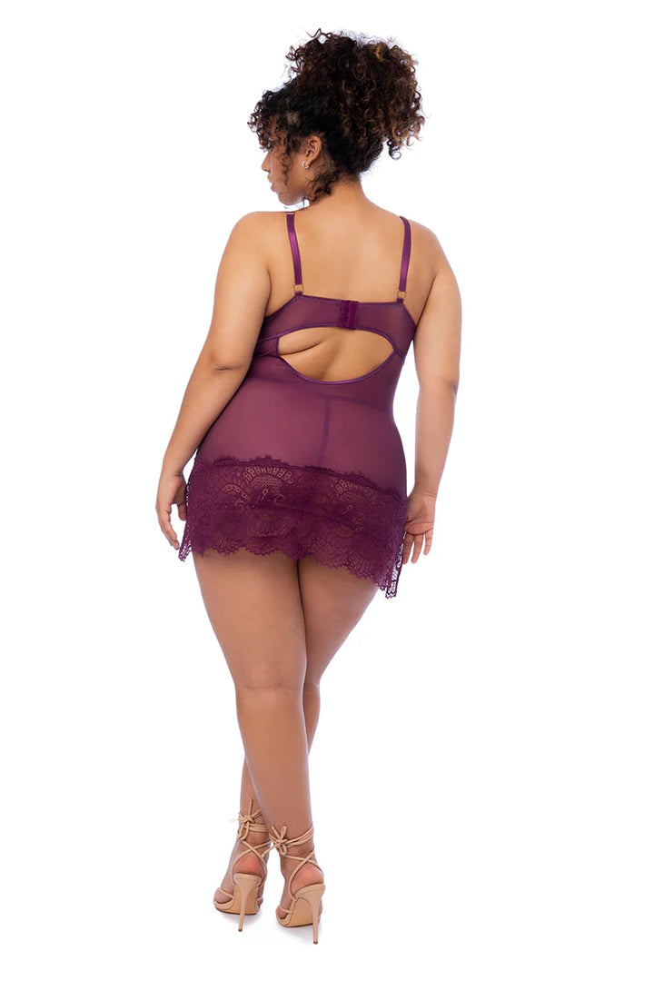 Plus Size Forever Love Babydoll Set just damn sexy Plus Size Forever Love Babydoll Set just damn sexy
