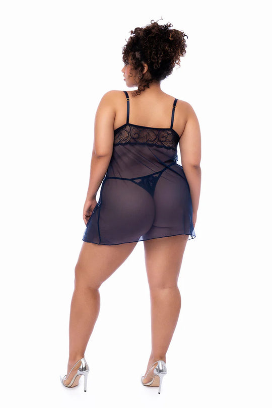 Plus Size Enticing Glaomour Babydoll