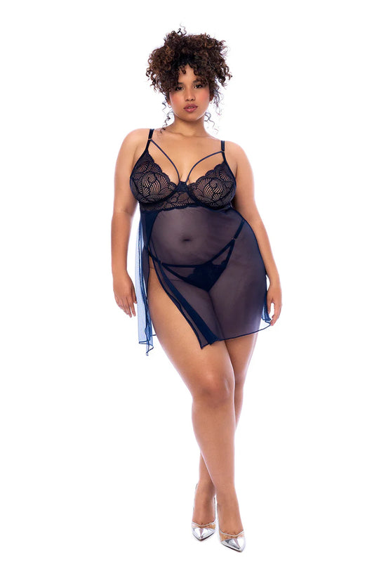 Plus Size Modern Lace Babydoll