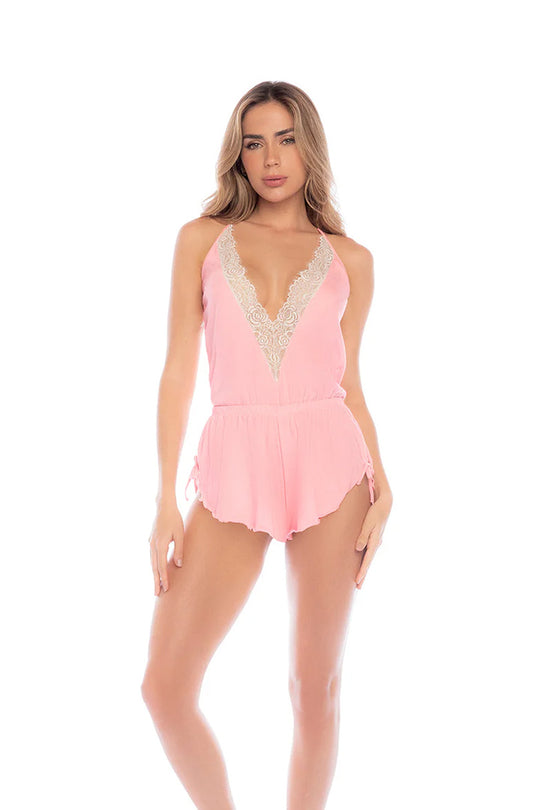 Honeybun Lace Sleep Romper