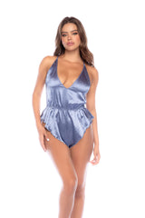 Satin Sleep Romper