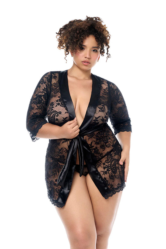 Plus Size Rebel Misfit Robe