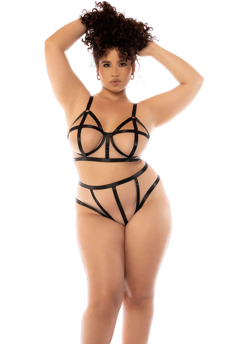 Plus Size Havana Two Piece