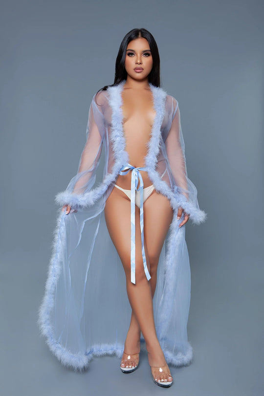 BW1650 Marabou Robe