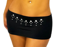 Blinged Mini Skirt