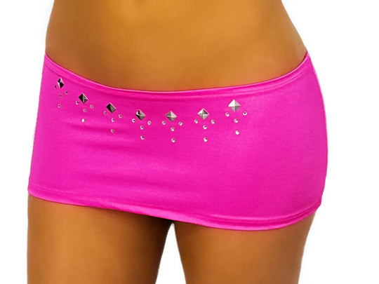 Blinged Mini Skirt