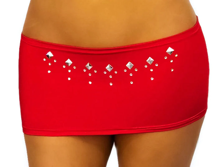 Blinged Mini Skirt