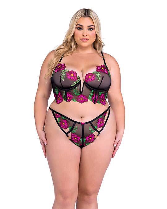 Plus Size Peony Paradise 2-Piece Set