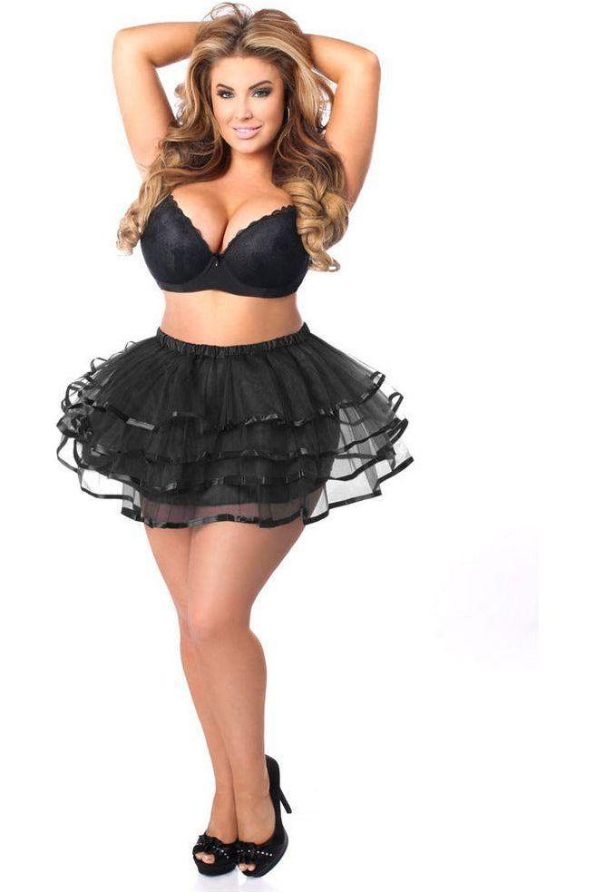 Black Ribbon Tutu - Daisy Corsets