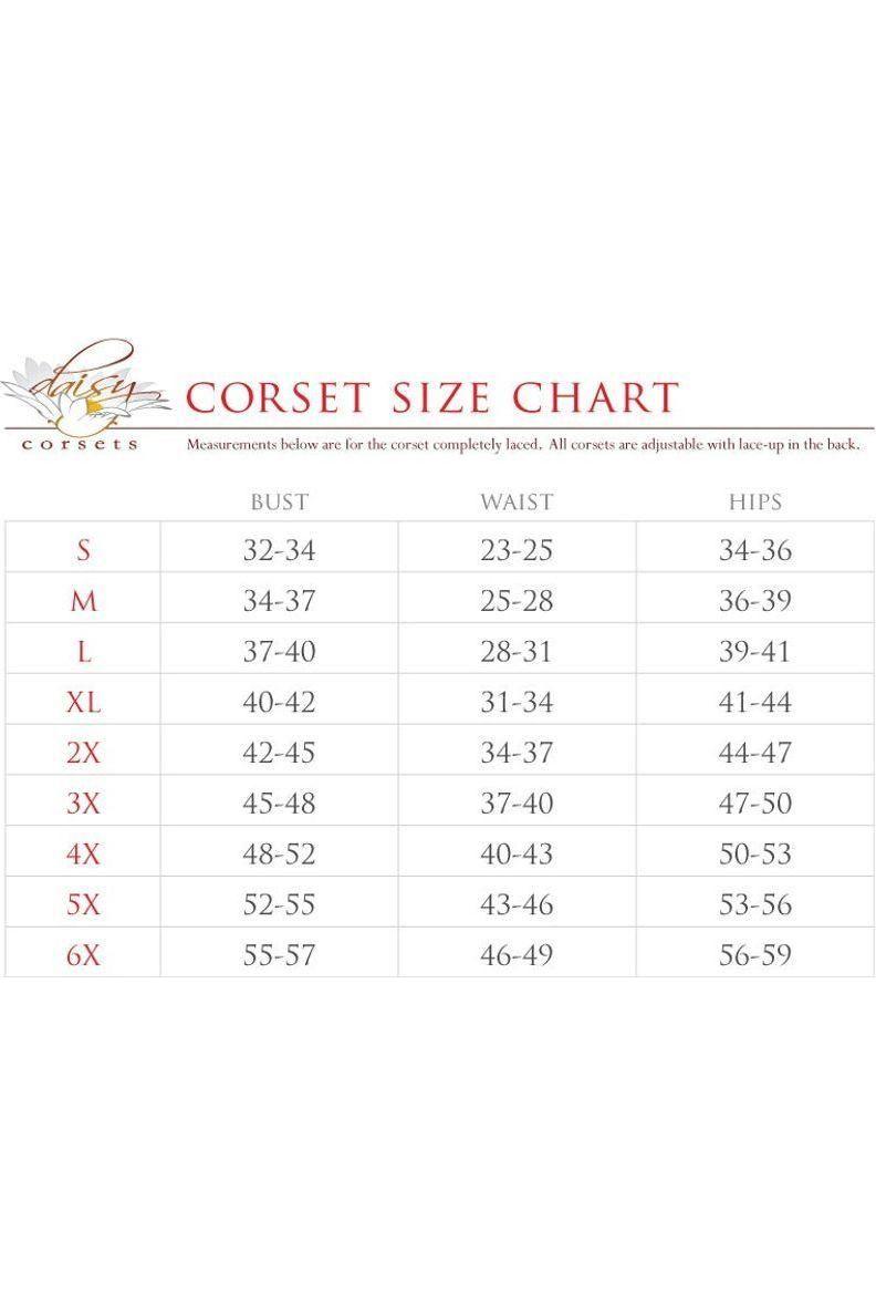 Lavish 2 PC Clear Blue Pixie Fairy Corset Costume - Daisy Corsets