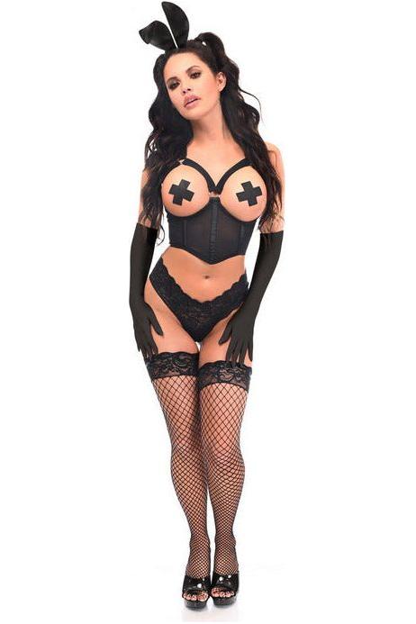 Lavish 4 PC Daring Bunny Corset Costume - Daisy Corsets