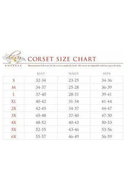Lavish Black Underwire Open Cup Mesh Cincher w/Criss Cross Back - Daisy Corsets