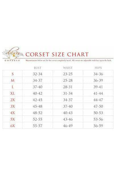 Lavish Neon Butterfly Mesh Underwire Cincher w/Built In Halter Top - Daisy Corsets