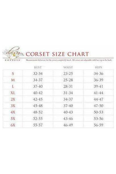 Lavish Sheer Lavender Lace Underbust Underwire Corset w/Ruffle Sleeve - Daisy Corsets