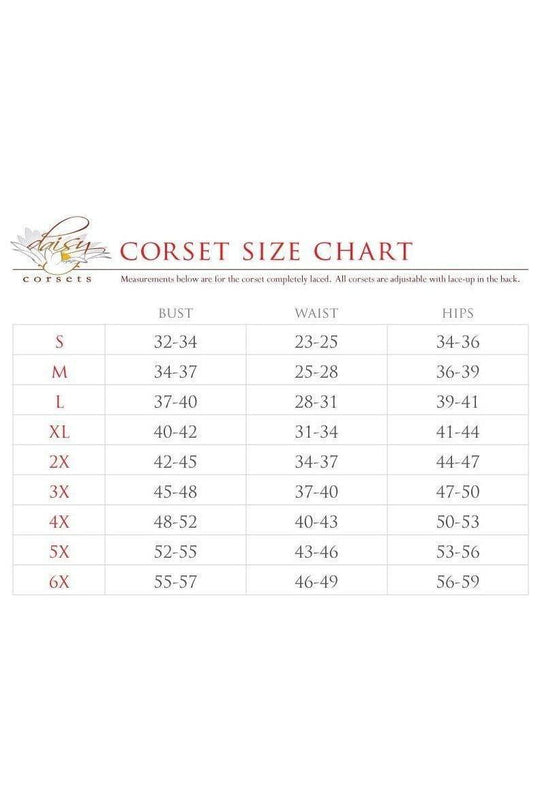 Top Drawer 4 PC Black Patent Bunny Corset Costume - Daisy Corsets