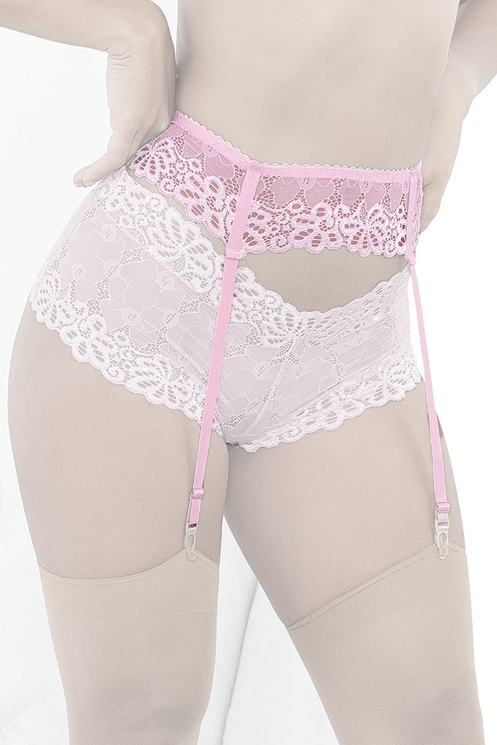 Classic Lace Garter Belt