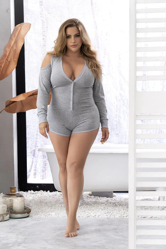 Plus Size Comfy Romper