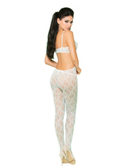 Lace Cut-Out Bodystocking