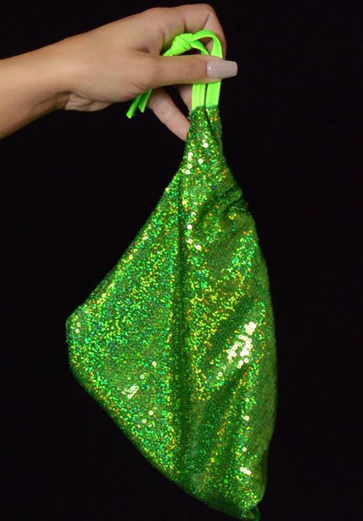 Sequin Money Bag