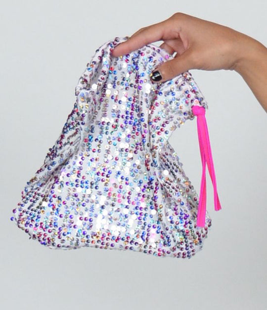 Sequin Money Bag