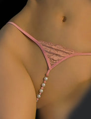 Open G-String with Faux Pearls - just damn sexy
 - 3