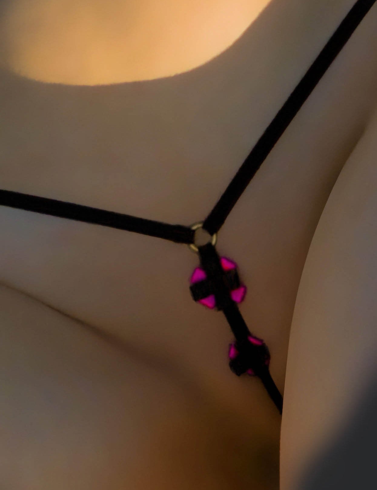 Micro G-String with Rosettes - just damn sexy
 - 3