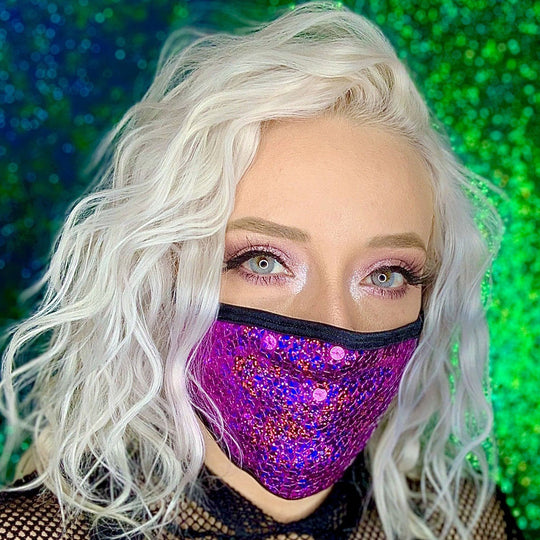 Sequin Face Mask