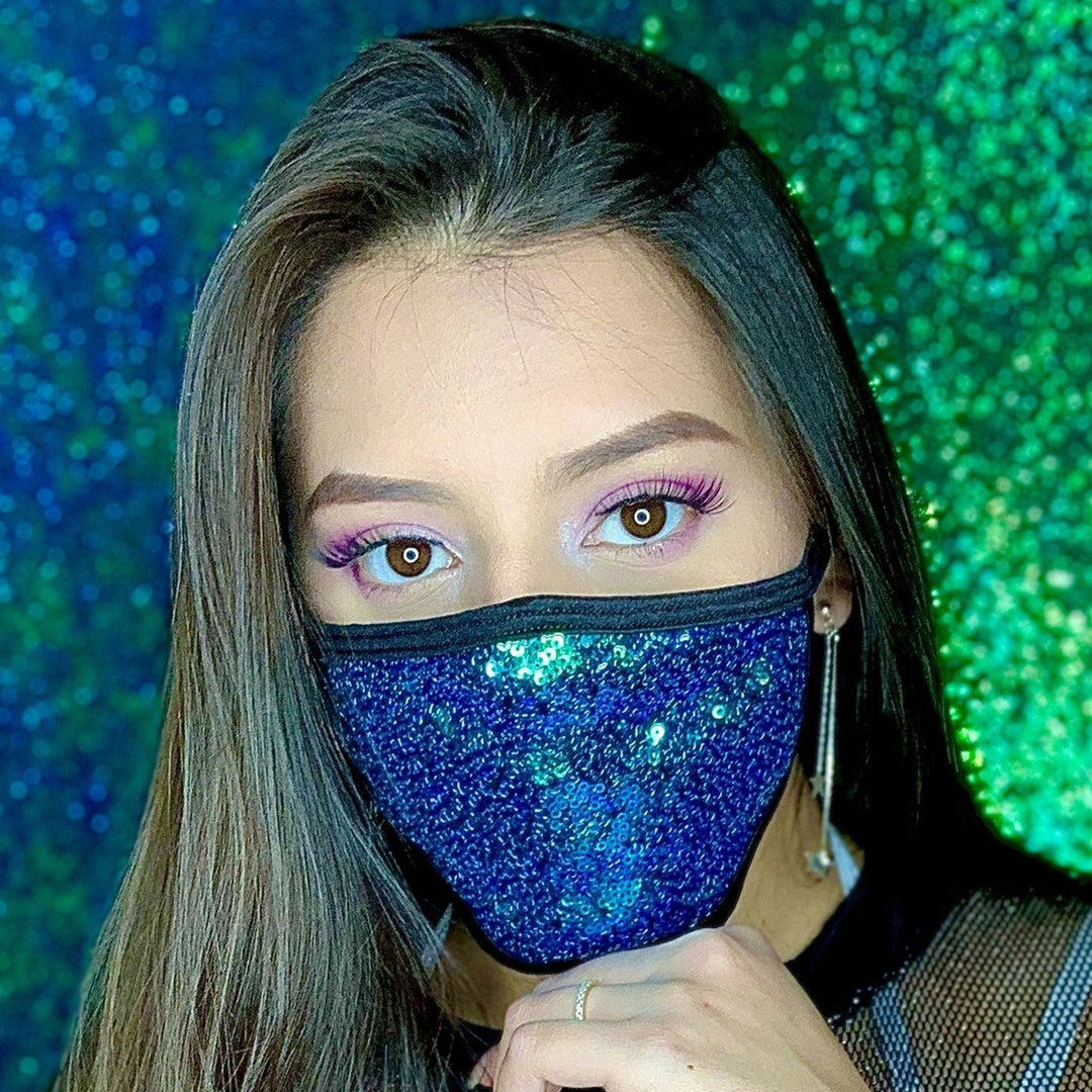 Sequin Face Mask