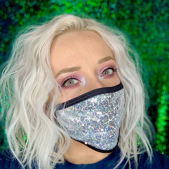 Sequin Face Mask