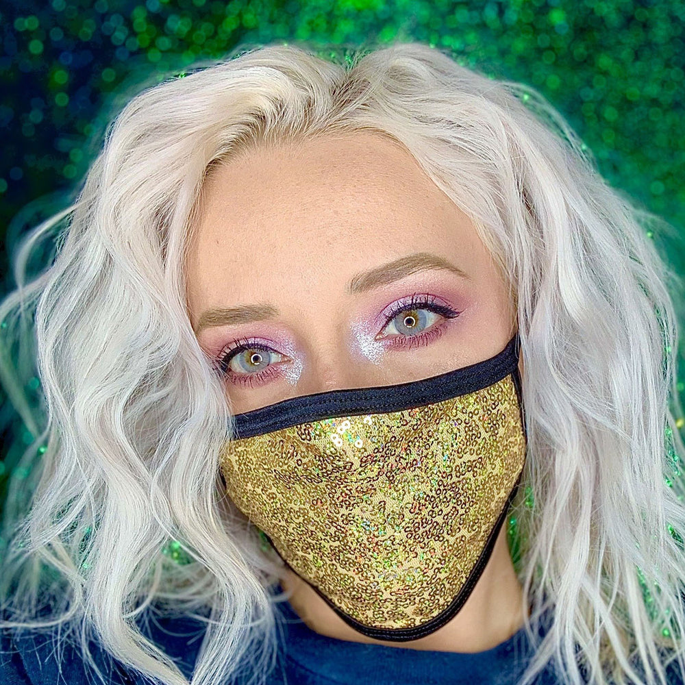 Sequin Face Mask