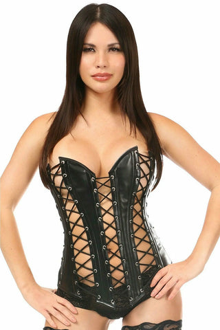 Top Drawer Lace-Up Steel Boned Over Bust Corset